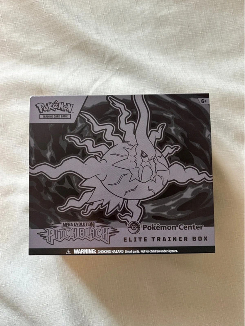Opened Pokemon Center Pitch Black ETB
